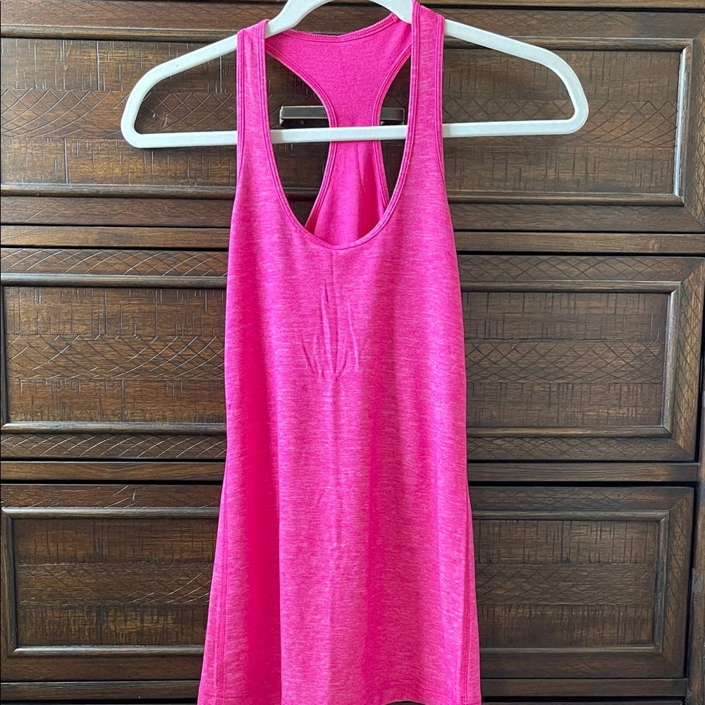 Lululemon Athletica Pink Tank Top
